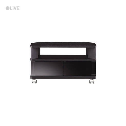 NOA-600AV-BK コーナーテレビ台 幅59.5cm